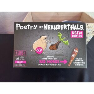 Poetry for Neanderthals NSFW Edition Game by Exploding Kittens Adult